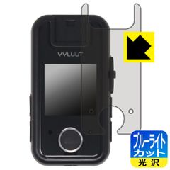 PDA工房 YYLUUT アクションカメラ L9 対応 ブルーライトカット[光沢] 保護 フィルム [画面用] 日本製