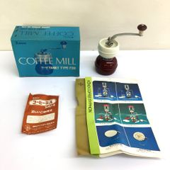 COFFEE SYPHON 珈琲サイフォン F201 KONOS コーノ式 手挽きコーヒーミル ファミリータイプ 手動式 ※現状品