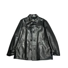 archive 80s 90s Gianni Versace スタッズ　レザー　ジャケット　コート　スタッズ　鋲　鋲ジャン　パンク　Y2K グランジ　アーカイブ　アーカイヴ　白タグ　生前期　本人期　ジャンニ期