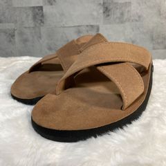 ハワイ製 ISLAND SLIPPER アイランド スリッパ スエードレザー クロスストラップ サンダル トープ 9