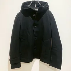 BEAUTY&YOUTH ビューティー&ユース　ユナイテッドアローズ　レディース　アウター　コート　ショートコート　フーデッドコート　フロントボタン　両サイドポケット　ジップアップ　無地　ネイビー　ベーシック　着回し　シンプル　カジュアル　SU604h1034