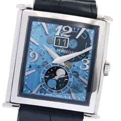 ジラール・ペルゴ GIRARD PERREGAUX 25882-11-421-BB4A ヴィンテージ 1945 XXLラージ デイト ムーンフェイズ 自動巻き メンズ良品_902727