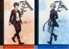 【中古】クリアファイル B. 卯月新＆皐月葵 A4クリアファイル2枚セット 「ツキウタ。 THE ANIMATION」