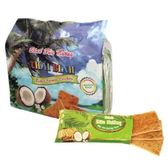 タイビン ココナッツクラッカー 150g×3袋 グルテンフリー ベトナム Thai Binh のサムネイル