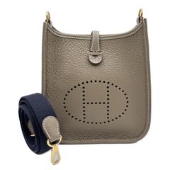 エルメス(HERMES) エブリンTPM(16) エトゥープ トリヨンクレマンス ゴールド金具 K刻印(2025年製造) 新品 レディース ショルダーバッグ