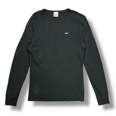 参考上代19800円 SAINT MICHAEL 25SS LS THARMAL TEE ロングスリーブサーマルTシャツ カットソー セントマイケル SM-HR8-0000-037 XL 90782A4