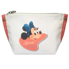 【メール便】ミニーマウス コスメポーチ ミニポーチ American Paradise バッジ ディズニー スモールプラネット 小物入れ おしゃれ キャラクター グッズ 