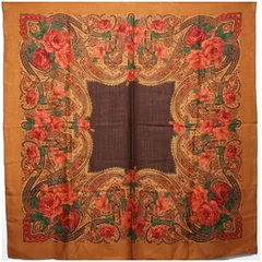 ジバンシィ ストール 大判 ブラウン 花柄 中古 ABランク GIVENCHY レディース女性のサムネイル