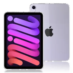 新品 For iPad Mini 7 / 6 用 ケース TPU 保護カバー 軽量 薄型 対応 ipad mini 第7/6世代 8.3インチ（2024/2021）専用ケース 透明 柔らかい手触り 汚れ防止 滑り止め タブレットケース（クリア）