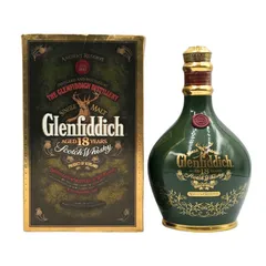 ⭐️Ｇlenfiddich【グレンフィディック】18年 Pure Malt 緑陶器 2025年最新】グレンフィディック18年 陶器の人気アイテム - メルカリ