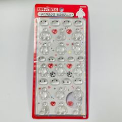 ベイマックスA柄　ディズニー　ボンボンドロップシール　4901770776958　サンスター文具　Disney BAYMAX BONBONDROP SEAL