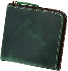 ST CRAFT SIMPLE YOUR LIFE 母の日 STCRAFT 小さい財布 レディース コンパクト なのに 大容量 ギフトBOX付き( グリーン)