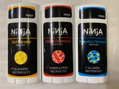 ニンジャワックス3店セット　スケボーワックス　スケートボードワックス　スケボーWAX スケートボードWAXNINJA WAX SLICKY