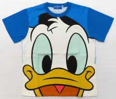 【中古】Tシャツ ドナルドダック(フェイス) Tシャツ ブルー 140cm 「ディズニー」 東京ディズニーリゾート限定