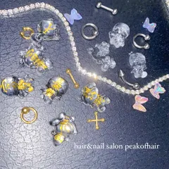 暴富⛓サンリオ　ネイルパーツ20個+アソート⛓