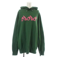 サカイ sacai 22AW On＆On＆On Print Hoodie パーカー プルオーバー 長袖 ロゴ プリント 3 L 緑 グリーン /KW ■GY19のサムネイル