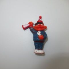 Vintage Sesame Street Ernie Cake Pick Cake Figurine Plush Doll