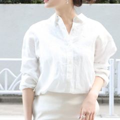 Plage (プラージュ) Linen シャツ 19050922100020 シャツ レディース ホワイト FREE