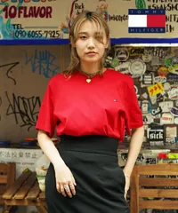 新品 未使用 並行輸入 トミー ヒルフィガー TOMMY HILFIGER Core Flag Core Plus 半袖Tシャツ 09t2225 Cマホガニー【メール便】