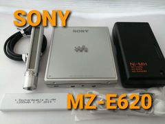ソニー　MDウォークマン　MZ-E620　シルバー
