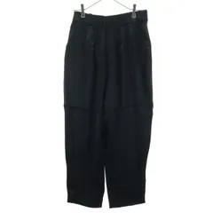 ZARA ザラ サテン ストレートパンツ M ブラック レディース 古着