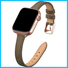 【人気商品】互性 8/7/6/5/4/3/2/1/SE/Ultra全機種対応 取り外し可能 Series iWatch 本革38/40/41mm 高級 レザー (キャメル/ブラウン 交換ベルト バンド「オリジナル」 アップルウォッチ 細いタイプ バンド ・ロ