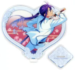 【中古】アクリルスタンド・アクリルパネル 神崎颯馬 「あんさんぶるスターズ! 4周年 ハートアクリルスタンド A」 中国限定
