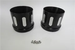 ガレージ断捨離 Harley-Davidson 4インチ用エンドキャップ Amazon | TOPRAMETAL Harley 4インチマフラーエンドキャップ