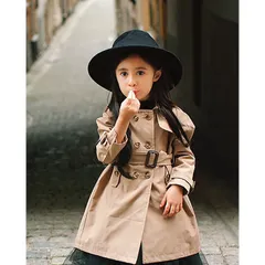 新品未使用　バーバリーダブルコート　キッズ　6歳　女の子 新品未使用キッズバーバリーダブルコート6歳女の子