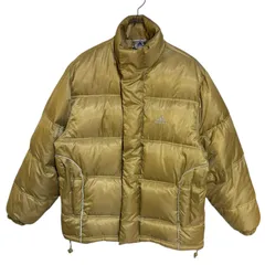 Z1522 adidas アディダス ダウン ジャケット アウター カーキ ゴールド メンズ S