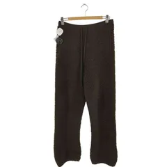 オーラリー AURALEE 24AW MERINO WOOL BOA KNIT PANTS - DARK BROWN メンズ JPN：4 のサムネイル