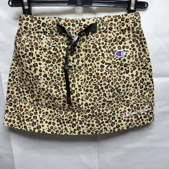チャンピオン champion キュロットスカート ヒョウ柄 120cm 子供服 中古