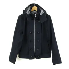ミッシェルクラン ブルゾン ジャケット ショートコート ウール混 ブランド アウター メンズ 48サイズ ネイビー MICHEL KLEIN 【中古】のサムネイル