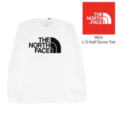 【新品】 THE NORTH FACE ザ ノース フェイス 長袖tシャツ メンズ ブランド tシャツ 長袖 クルーネック 丸首 ロゴ ロンT カットソー トップス 秋 冬 春 人気 白 ホワイト M L/S Half Dome Tee NF0A811O