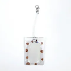 スヌーピー フォトパスケース ベージュ 定期入れ 推し活 SNOOPY