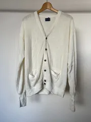 ParFour カーディガン M 白 ヴィンテージ メンズ 古着