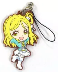 【中古】ストラップ(キャラクター) 小原鞠莉 Awaken the power ver. ラバーストラップ きゅんキャラいらすとれーしょんず 「一番くじ ラブライブ!サンシャイン!!-6th-」 N賞