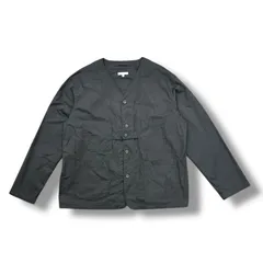 参考上代37400円 ENGINEERED GARMENTS 21SS CARDIGAN JACKET-HIGH COUNT TWILL カーディガンジャケット ハイカウントツイル シャツ エンジニアードガーメンツ ネイビー XL 88490A5のサムネイル