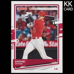 大谷翔平 2020 PANINI DONRUSS BASEBALL ベースカード No.94 打者 KK CARD - メルカリ