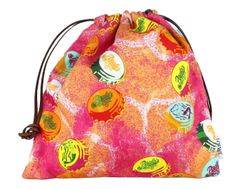 LOEWE ロエベ ドローストリング ポーチ パウラズ イビザ オレンジ