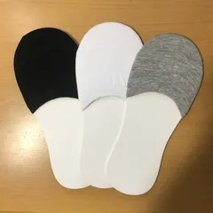 つま先 フットカバー 3足セット コットン レディース ソックス