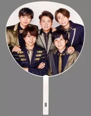 【中古】うちわ 嵐 ジャンボうちわ 「ジャニーズカウントダウン 2020-2021」