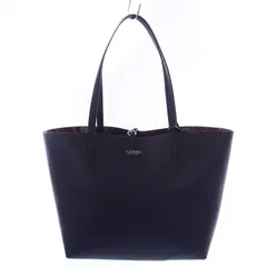 ローレンラルフローレン LAUREN RALPH LAUREN リバーシブル トートバッグ プリント フェイクレザー 紺 ネイビー 紫 パープル /BM ■OFのサムネイル