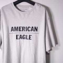 アメリカンイーグル AEO Tシャツ 半袖 メンズ XXL クルーネック スタンダードフィット プリントロゴ 大きいサイズ 古着