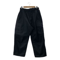 COMME des GARCONS HOMME / コムデギャルソンオム | 2023AW | 綿バックサテン ナイロンリップクロス カーゴ パンツ | S | ブラック | メンズ