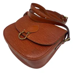【美品⭐️LOUIS VUITTON  ルイヴィトン】 ショルダーバッグ エピ    サンクルー　エピ     ケニアブラウン    レザー