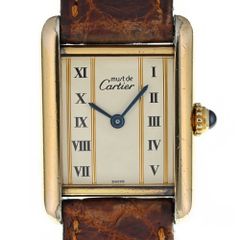 カルティエ CARTIER W1003053 マストタンク クォーツ レディース良品 E#136231