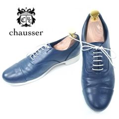 chausser TRAVEL SHOES レースアップ ネイビー ビブラム 38 ショセ hws00987