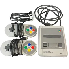 【管32257】動作未確認☆ニンテンドークラシックミニ スーパーファミコン 本体 コントローラー 現状渡し