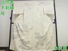 専用　2点おまとめ　映えるデザイン　粋なブラック訪問着　手刺繍　正絹　未使用卒園式